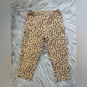 Leopard Print Kids Leggings